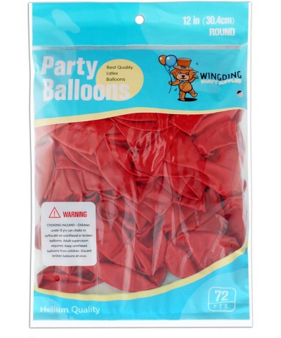 12" Helium Quality Latex Party Balloons (Red- 72) - CW18CZ0WS2M $6.94 Balloons