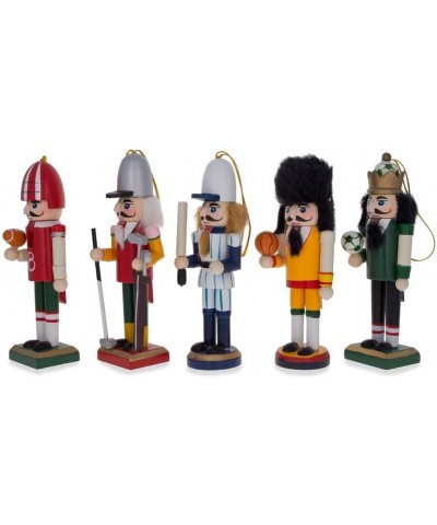 5 Sport Players Nutcrackers Football- Golfer- Baseball- Basketball- Soccer - CP12MYCHXYY $27.62 Nutcrackers