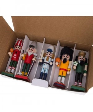 5 Sport Players Nutcrackers Football- Golfer- Baseball- Basketball- Soccer - CP12MYCHXYY $27.62 Nutcrackers