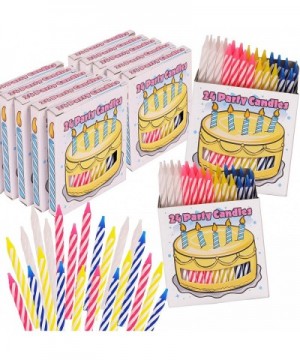 288-Count Happy Birthday Candles 12 One Dozen Packs of 24 Wax Candles for Your Next Birthday Party - C618QQDLN0Y $8.92 Birthd...