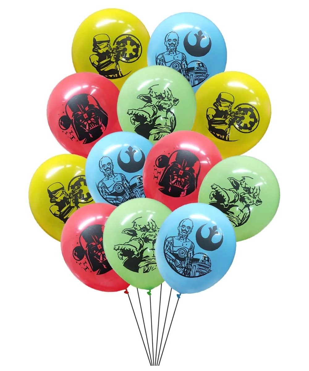 24pcs Star wars balloons- Star wars theme party supplies- Children's birthday party balloons - CZ19IO3IXY7 $6.28 Balloons