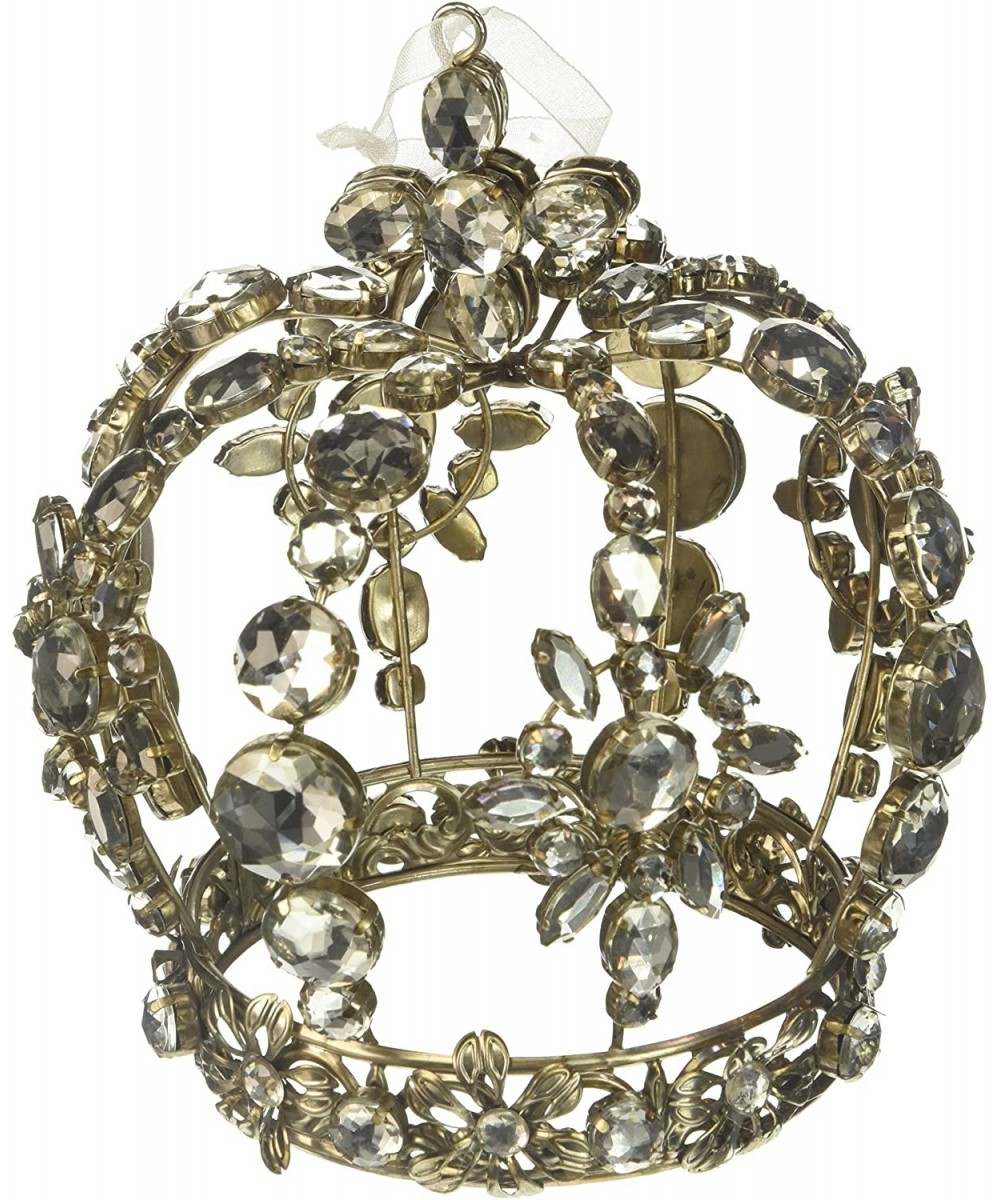 Seasons Jeweled Crown Ornament - C412O6XTYMJ $15.90 Ornaments