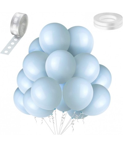 Pastel Blue Balloons Party Balloons 12 Inches 100 PCS Blue Balloons Latex Balloons Birthday Balloons for Party - Pastel Blue ...