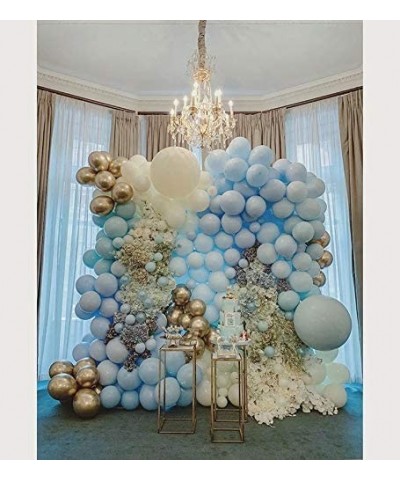 Pastel Blue Balloons Party Balloons 12 Inches 100 PCS Blue Balloons Latex Balloons Birthday Balloons for Party - Pastel Blue ...