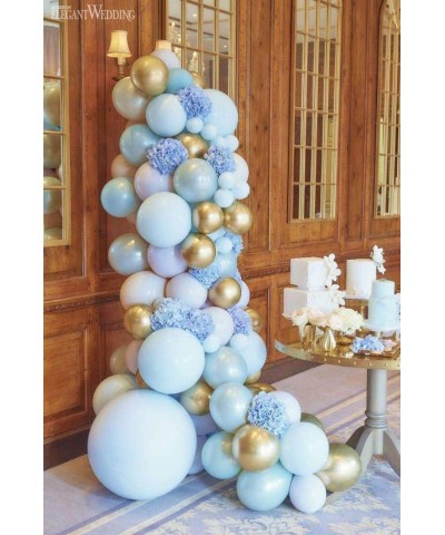 Pastel Blue Balloons Party Balloons 12 Inches 100 PCS Blue Balloons Latex Balloons Birthday Balloons for Party - Pastel Blue ...