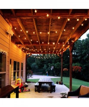 23Ft G40 Outdoor Patio String Lights- Led Dimmable Globe String Lights for Outdoor Indoor- Outdoor Porch Lights String for Bi...