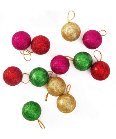 Christmas Tree Balls- 6-50PC Christmas Balls for Xmas Christmas Tree Theme Assorted Shatterproof Christmas Ball Ornament Set ...