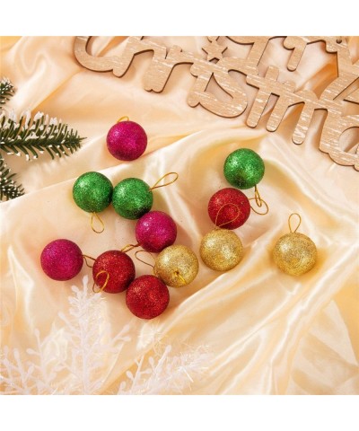 Christmas Tree Balls- 6-50PC Christmas Balls for Xmas Christmas Tree Theme Assorted Shatterproof Christmas Ball Ornament Set ...