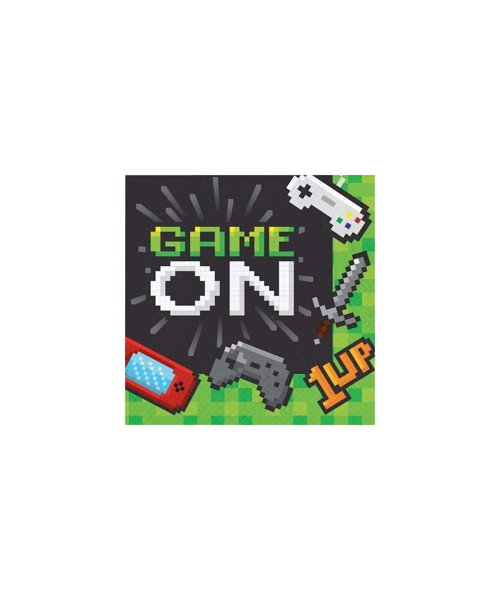 Video Game Party Napkins- 6.5"- Multicolor - CN18I46AZE5 $4.82 Tableware