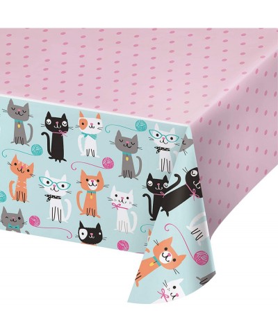 Cat Party Plastic Tablecloths- 3 ct - CE18NGX6OKD $13.47 Tablecovers