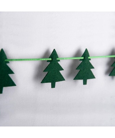 Christmas Garland Decoration 3 Pack - Felt Garland with Xmas Tree Snowflake Deer Length of 200cm Christmas Holiday Party Deco...