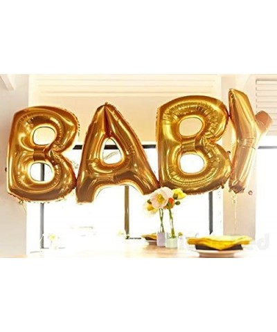 40 Inch Giant Jumbo Helium Foil Mylar Balloons for Party Decorations (Premium Quality)- Glossy Silver- Letter H - Letter H - ...