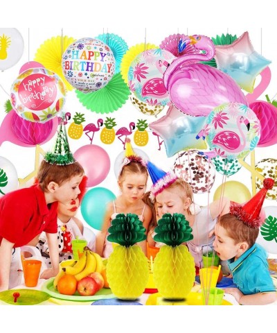 8pcs Flamingos Balloons Party Supplies- 42"Flamingos Balloons Mylar Balloon for 1st Birthday Balloon Bouquet Decorations- Bab...