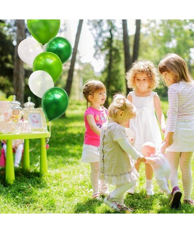 100pcs Light Green and White Party Balloons-Pastel Green Pearly Latex Balloons for Wedding Baby Bridal Shower Birthday Party ...