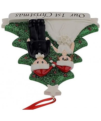 Christmas Wedding Couple Ornament Personalized for Christmas Tree Decoration - Free Customization - With Words - CO18IYNXZDN ...