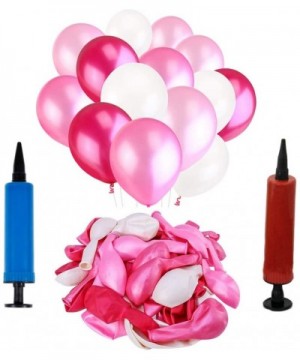 300PCS Magic Latex Balloons with Pump Weddings Birthdays Clowns Party Decorations White Pink Red - CV18I6HXCN0 $14.31 Balloons