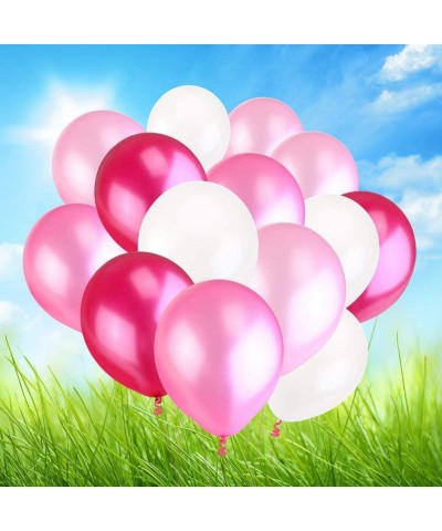 300PCS Magic Latex Balloons with Pump Weddings Birthdays Clowns Party Decorations White Pink Red - CV18I6HXCN0 $14.31 Balloons