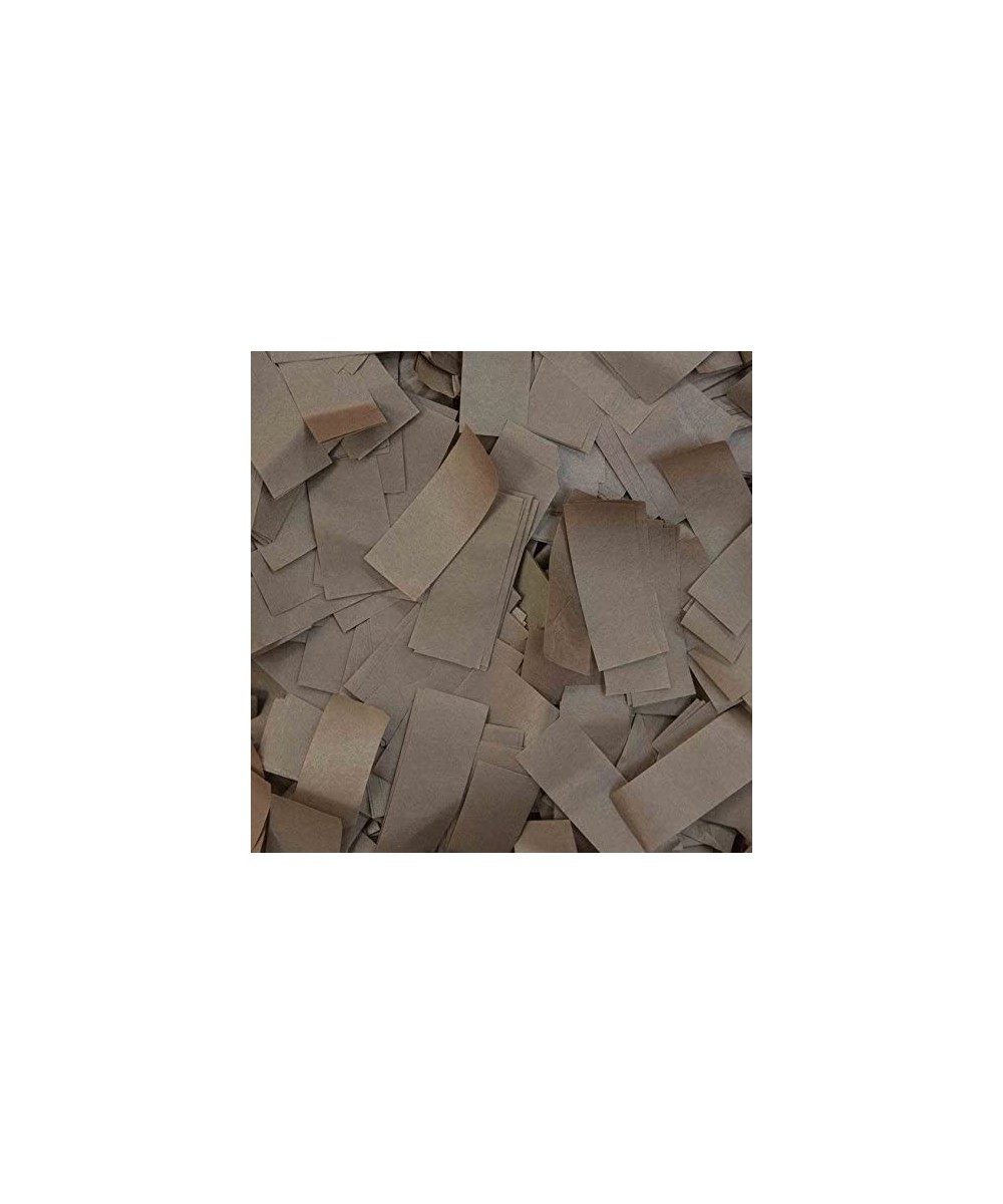 Brown Tissue Confetti - 1 lb - Brown - CO125MNL3PR $12.07 Confetti