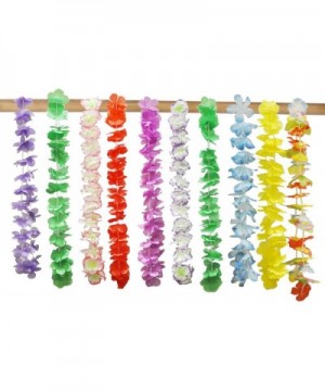 Toy 60 Counts Tropical Hawaiian Luau Flower Lei Party Favors (5 Dozen) - C318T32250H $10.24 Party Favors