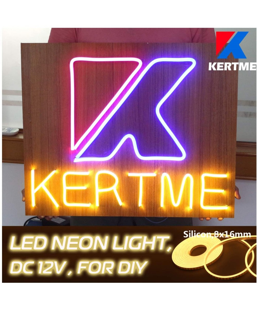 DC12V Silicon Neon Led Light Strip- Safety- Super-Bright- Flexible & Waterproof Rope Light for Advertising Signboard- Brand L...