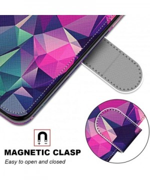 Full Body Case for iPhone XS Max-Colorful Pattern Design PU Leather Flip Wallet Case Cover with Magnetic Closure Stand Card S...