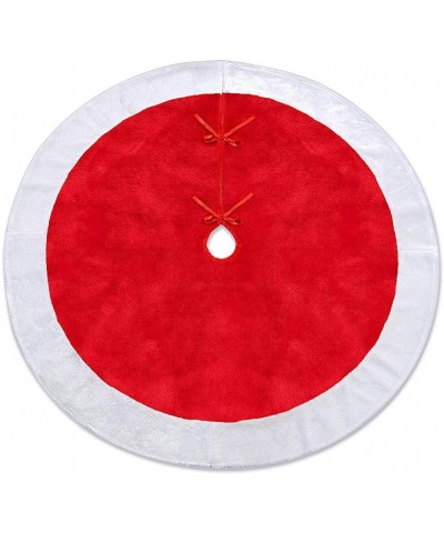 36 Inches Christmas Tree Skirt Ornament & Diameter Christmas Decoration New Year Party Supply - CT18W7ZGETH $11.61 Tree Skirts