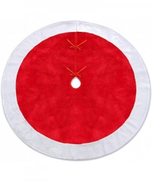 36 Inches Christmas Tree Skirt Ornament & Diameter Christmas Decoration New Year Party Supply - CT18W7ZGETH $11.61 Tree Skirts