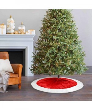 36 Inches Christmas Tree Skirt Ornament & Diameter Christmas Decoration New Year Party Supply - CT18W7ZGETH $11.61 Tree Skirts