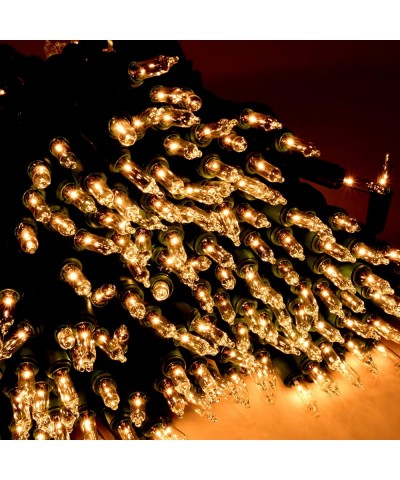 300 Mini Clear Lights- Christmas String Lights for Indoor and Outdoor Decorative Use- Green Wire- UL Listed - CO18G55H760 $14...