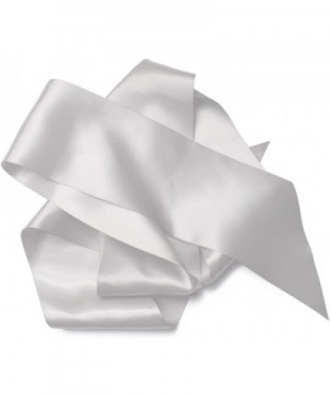 Blank Satin Sash- Plain Sash- Party Decorations- Make Your Own Sash (2 Pack- White) - White - CT182T3UAZ4 $6.87 Favors