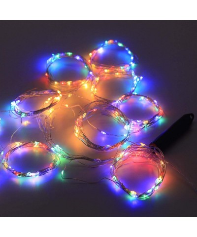 300LED 9.8ft 10 Strands Firefly Bunch Lights with Flexible Copper Wire-Starry Bunch Firefly String Lights for Christmas Weddi...