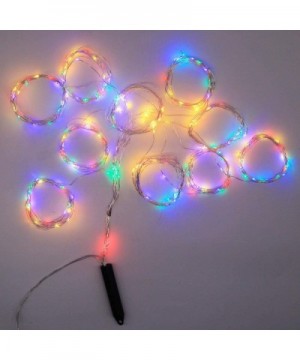 300LED 9.8ft 10 Strands Firefly Bunch Lights with Flexible Copper Wire-Starry Bunch Firefly String Lights for Christmas Weddi...