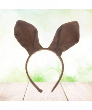 Kangaroo Ears Headband Rabbit Bunny Kangaroo Costume Cosplay Party Favors for Kids (Brown) - CU18TZKNW7D $5.08 Party Favors