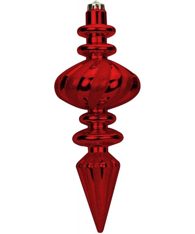 WL-FIN-11-RE 11" Red Finial Ornament - CV189D7I6DG $9.23 Ornaments