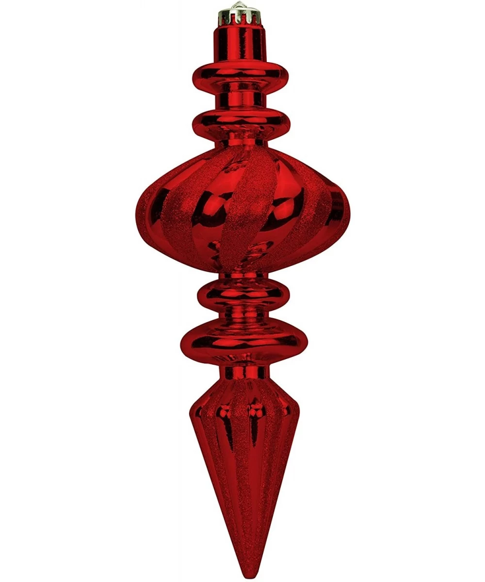 WL-FIN-11-RE 11" Red Finial Ornament - CV189D7I6DG $9.23 Ornaments