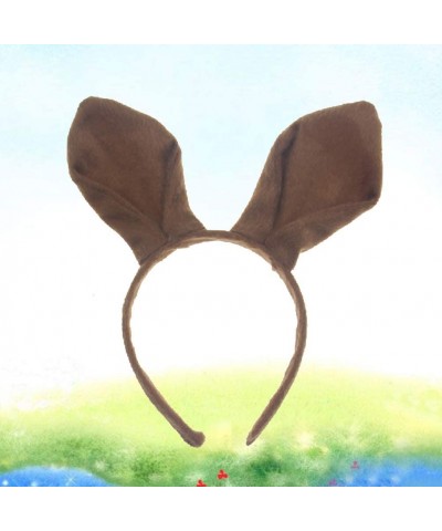 Kangaroo Ears Headband Rabbit Bunny Kangaroo Costume Cosplay Party Favors for Kids (Brown) - CU18TZKNW7D $5.08 Party Favors