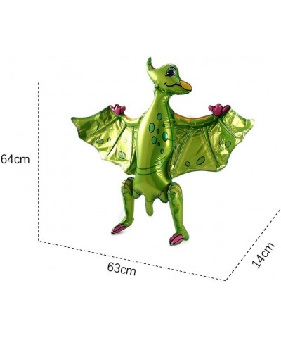 2Pcs 3D Self Standing Inflatable Dinosaur Balloons for Birthday Party Baby Shower Decorations Jungle Theme Party Supplies Boy...