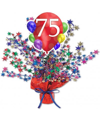 75TH Balloon Blast Centerpiece - Centerpiece - CH18DXGYC02 $12.11 Centerpieces