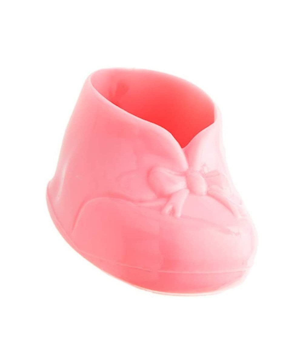 24 PINK Baby Shower Booties Shoes Favor Treats Decoration Cake - CC118EAXGV9 $13.47 Favors