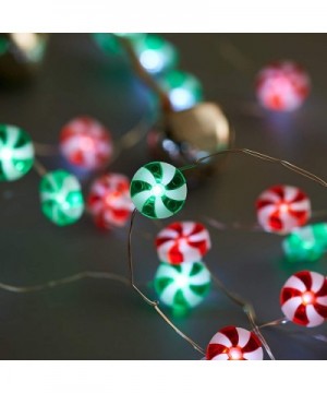 Miya Sweet Candy LED String Lights 10ft 40LEDs with Remote for Bedroom Wedding Parties Thanksgiving Indoor Christmas Tree Dec...