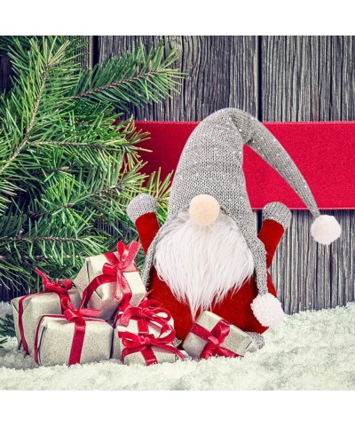 Gnome Gifts Christmas Decoration Handmade Tomte Plush Doll Kids Birthday Present for Home Christmas Holiday Ornaments Tableto...