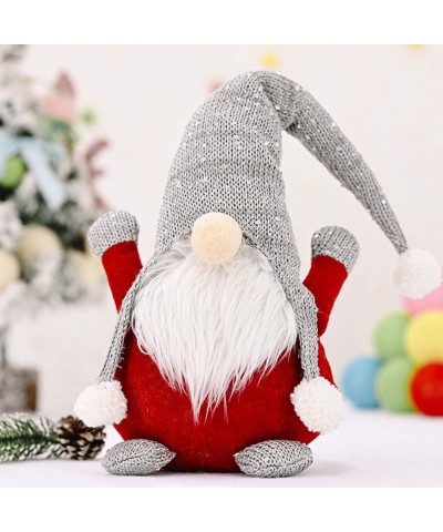 Gnome Gifts Christmas Decoration Handmade Tomte Plush Doll Kids Birthday Present for Home Christmas Holiday Ornaments Tableto...