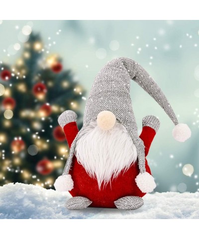 Gnome Gifts Christmas Decoration Handmade Tomte Plush Doll Kids Birthday Present for Home Christmas Holiday Ornaments Tableto...