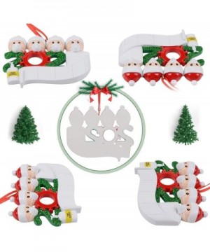 White/Black/Multiracial Christmas Ornaments 2020 Personalized Name DIY Family of Ornament Holiday Decorations kit for Party- ...