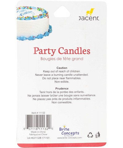 Multicolored Thin Birthday Candles- 4 Inches Tall - 24 Count Per Pack- 1-Pack - CR18QHY9OEI $5.36 Cake Decorating Supplies