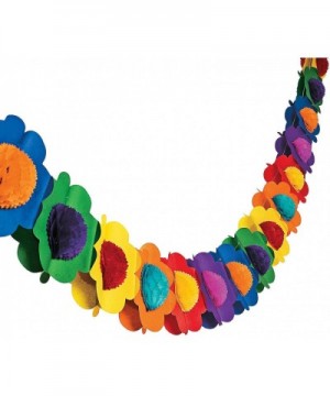 Multicolor Tissue Flower Garland for Party - Party Decor - Hanging Decor - Garland - Party - 1 Piece - C2118CE9ZDB $6.16 Bann...