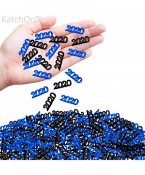 2020 Black Blue Confetti Pack of 1000- 1.5 Oz - Great for Table Decorations - Graduations Party Supplies - Black and Blue for...