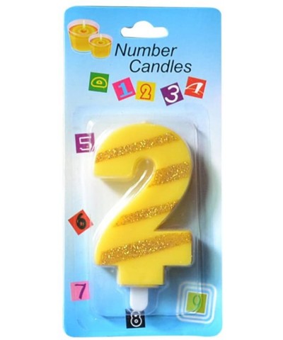 Number 2 Birthday Candles Happy 2nd Birthday Supplies - C012B66MKPB $5.72 Cake Decorating Supplies