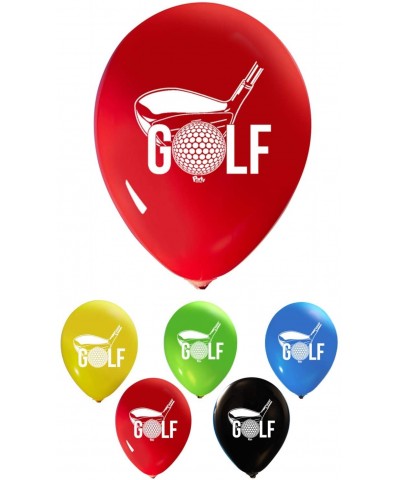 Golf Balloons - 12 Inch Latex - 2 Sided Print (16 Count) for Birthday Parties or Any Other Event Use - Fill with Air or Heliu...