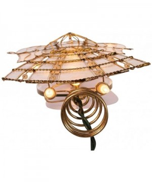 10-Light Capiz Angel Treetop with Vines and Pearls- 9.75-Inch - CO11TCQBCXT $19.22 Tree Toppers